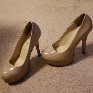 High heel shoes